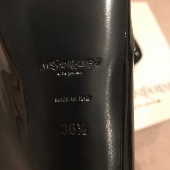 YSL Tribtoo 105 patent leather pumps - Picture 3 of 8